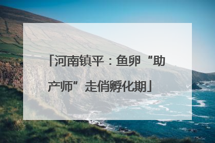 河南镇平：鱼卵“助产师”走俏孵化期